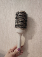 KosmoShtuchki Термобрашинг керамический 53мм БИО, расческа брашинг круглая для укладки волос феном #19, Элина А.
