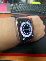Чехол для смарт часов Apple Watch 6/5/4/SE series (40мм), TPU, прозрачный #8, Ксения А.