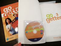 Комплект Go Getter 3: Students' Book + WorkBook (учебник и рабочая тетрадь, 2 книги) + CD-диск. Go Getter Pearson Croxford Jayne, Fruen Graham #8, Ульяна М.