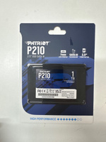 Patriot Memory 1 ТБ Внутренний SSD-диск P210 2.5" SATA3 6.0 Гбит/с (P210S1TB25) #62, Руслан 