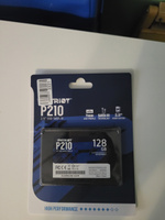 Patriot Memory 128 ГБ Внутренний SSD-диск P210 2.5" SATA3 6.0 Гбит/с (P210S128G25) #100, Низамова Анфиса