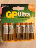 Батарейки пальчиковые GP Ultra 15А (LR06) АА 1,5V щелочные (алкалиновые), 6 шт #129, Иван С.