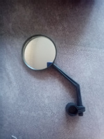 Зеркало заднего вида на ножке для электросамоката, велосипеда (панорамный обзор, диаметр 8 см) #5, Надежда К.