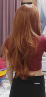 Парик для косплея Женский, натуральный термостойкий синтетический, парик рыжий с длинными волнистыми волосамиa #14, дите д.