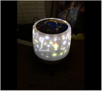 Ночник Проектор детский / Ночное звездное небо, детский светильник со сменными проекциями для сна, настольный с подзарядкой от USB #100, Виталий К.