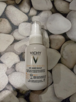 Vichy Capital Soleil UV-Age Daily Невесомый солнцезащитный крем-флюид для лица с пептидами и ниацинамидом против признаков фотостарения, SPF 50+, 40 мл #6, Юлия К.