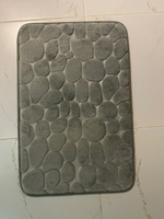 Набор ковриков для ванной/Коврики для ванной камни, 2 шт,40х60 см и 50х80 см #66, Юлия