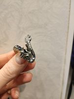 Кольцо Дракон / скандинавское кольцо / кольцо подарок / кольцо викинга / кольцо огнедышащий дракон #5, Iren