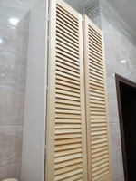 Дверь жалюзийная деревянная Timber&Style 1205х294 мм, комплект из 2-х шт. сорт Экстра #155, Елена Б.