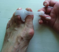 Разделитель пальцев стопы с усиленной перегородкой, силиконовый корректор для ног от мозолей #3, Анна Александровна