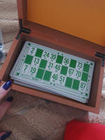 Настольная игра Лото в деревянной подарочной коробке / Настолка для компании / Стратегическая игра для детей и взрослых в подарок #44, Анастасия Б.