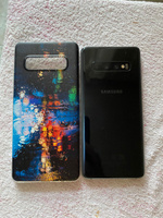 Силиконовый чехол на Samsung Galaxy S10 / Самсунг S10, Абстракция 28 #1, Елена П.