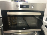 Встраиваемый электрический духовой шкаф beko bcm12300x