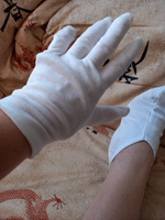 Перчатки и Носочки хлопковые для косметических процедур, перчатки М + носочки (универсальный) #1, Elena G.