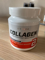Коллаген в порошке с витамином С и гиалуроновой кислотой Biotech USA Collagen 300 г, черная малина #6, Maria T.