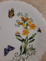 Набор посуды столовой Royal Garden Pansies на 6 персон, 18 предметов (тарелка десертная - 6 шт., тарелка обеденная - 6 шт., суповая тарелка - 6 шт.) #41, Екатерина К.