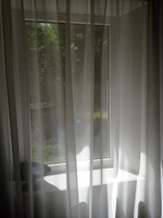 Окно ПВХ РЕХАУ, высота 1100 х ширина 700 мм, профиль REHAU, одностворчатое, глухое, мультифункциональный стеклопакет, белое #8, Коновалова А.