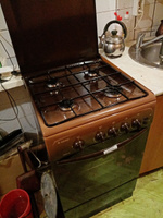 Газовая плита Gefest 3200-06 K 19, газовая духовка, коричневый #6, Гарипов Наиль камилевич
