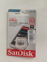 SanDisk Карта памяти Ultra 64 ГБ  (SDSQUNR-064G-GN3MN) #26, Алексей Н.