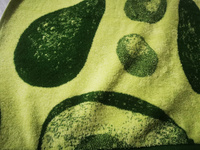 Cleanelly Полотенце банное Avocado, Хлопок, 70x130 см, желтый, зеленый, 1 шт. #73, ПД УДАЛЕНЫ