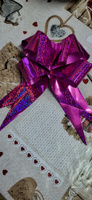 Бант Бабочка для подарка Фиолетовый Перламутр 10шт, ширина ленты 5см, диаметр 14см #2, Алексей П.