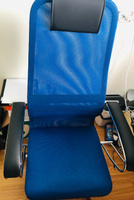 Кресло компьютерное, кресло руководителя Метта SU-BK-8 SU-B-8 131/003, синий стул офисный на колесах #67, Синкпеун Виктория Николаевна