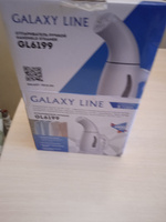 Отпариватель Galaxy LINE GL 6199, ручной, 1000 Вт, 170 мл, белый #2, Ирина Н.