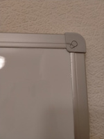Доска демонстрационная магнитно-маркерная для рисования на стену для офиса и дома, 60х90 см, алюминиевая рамка, гарантия 10 лет, Brauberg Стандарт #79, Светлана П.