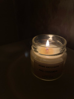 Ароматическая свеча с деревянным фитилем - Булочка с корицей #46, Ксения К.