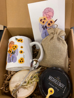 Подарок бабушке: кружка, чай, сладости, мёд, конфеты, открытка. Подарочный бокс сладостейsweet box. #2, Ксения Б.