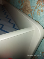 Мебельная кромка, профиль ПВХ кант, накладной, 16мм, цвет белый, 10м #108, Александра С.
