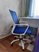 Guocai Офисное кресло Кресло компьютерное, в офис, синий #55, Ольга А.