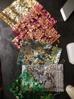 Набор подарочных мешочков из органзы 10x15 см, 8 штук #12, Токмина Светлана