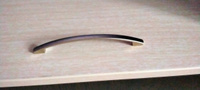 Комплект из 4 штук, Ручка мебельная скоба 3012 (128 мм) никель матовый #2, Елена З.