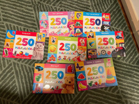 Наклейки для детей "Обучающие" БУКВА-ЛЕНД, 7 книжек по 250 штук, набор наклеек для малышей, стикеры #39, Мария С.