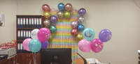Воздушные шары для девочки, дочки "С днем рождения! Единорожка!" 30 см набор 10 штук #68, Екатерина М.