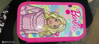 Пенал-двухсекционный большой, тканевой торец: Barbie / Барби #5, Харченко Светлана Сергеевна