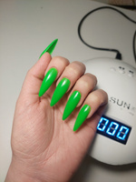 LUNALINE Неоновый гель лак для ногтей, плотная пигментация для маникюра и педикюра, UV Neon цвет 05, 8 мл #169, Ксения К.