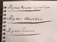 Тушь жидкая Гамма, черная, 70мл #31, Егор Т.