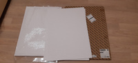 Пенокартон белый матовый, 50х70 см, толщина 3 мм, комплект 5 листов, Brauberg #46, Брежнева Анастасия Юрьевна