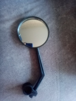 Зеркало заднего вида на ножке для электросамоката, велосипеда (панорамный обзор, диаметр 8 см) #3, Надежда К.