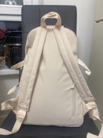 Рюкзак бежевый / молочный / рюкзак мужской / рюкзак женский / рюкзак унисекс / рюкзак школьный / городской / туристический / спортивный / рюкзак для ноутбука / для работы / для поездок / водоотталкивающая ткань / Beauty Bag #11, анна К.