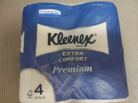 Туалетная бумага 4 слоя Kleenex Premium Extra Comfort, 4 рулона 8484 #28, Наталия В.