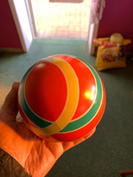 Мяч детский резиновый диаметр 125 мм/12,5 см "Сатурн" красный #2, Николай А.