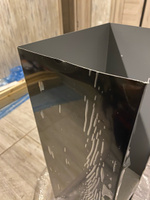 Декоративный металлический короб для кухонной вытяжки 220х170х800мм, цвет черный 9005 #5, Екатерина К.
