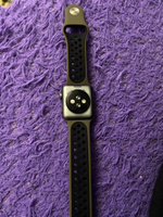Ремешок для Apple Watch 38 mm / 40 mm / 41 mm силиконовый спортивный с перфорацией #23, Ольга Л.