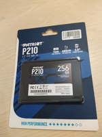 Patriot Memory 256 ГБ Внутренний SSD-диск P210 2.5" SATA3 6.0 Гбит/с (P210S256G25) #131, Аким А.