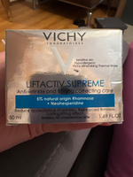 Vichy Liftactiv Supreme Антивозрастной лифтинг-крем для лица против морщин, для упругости и омоложения нормальной и комбинированной кожи, 50 мл #72, Гульнара Б.
