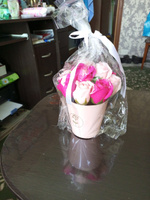 Букет из мыла, мыльных роз, подарок маме, цветы на 8 марта #18, Наталья Р.