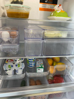 Контейнер для хранения продуктов в холодильнике Elly Home, 3,8 л, 2 шт #110, Илона К.